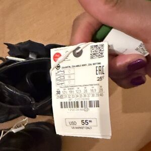 Zara Kids Black Boots